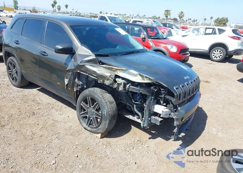 2015 Jeep Cherokee Sport из США, поврежденный, VIN 1C4PJLABXFW561146